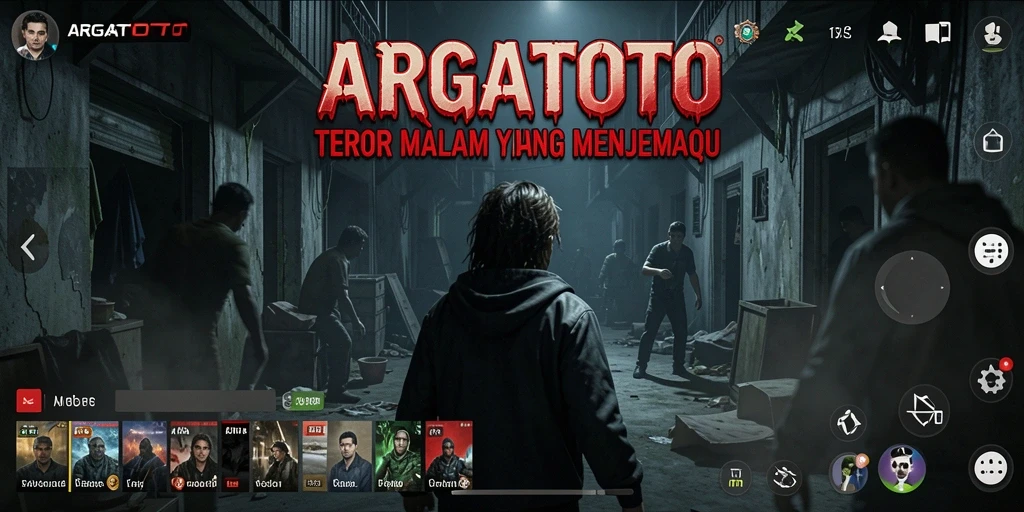 Tampilan menakutkan gameplay ARGATOTO yang mendebarkan.
