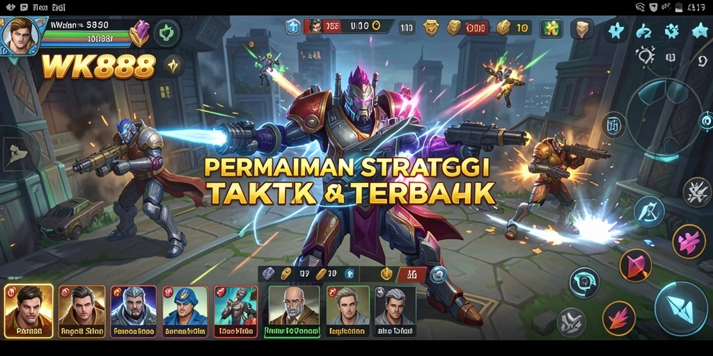 Gameplay WK888 yang mendebarkan dan penuh strategi.